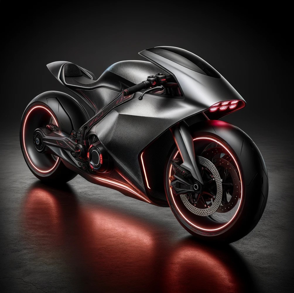 Image of one of the top ranked motorcycles of 2023 the BMW series